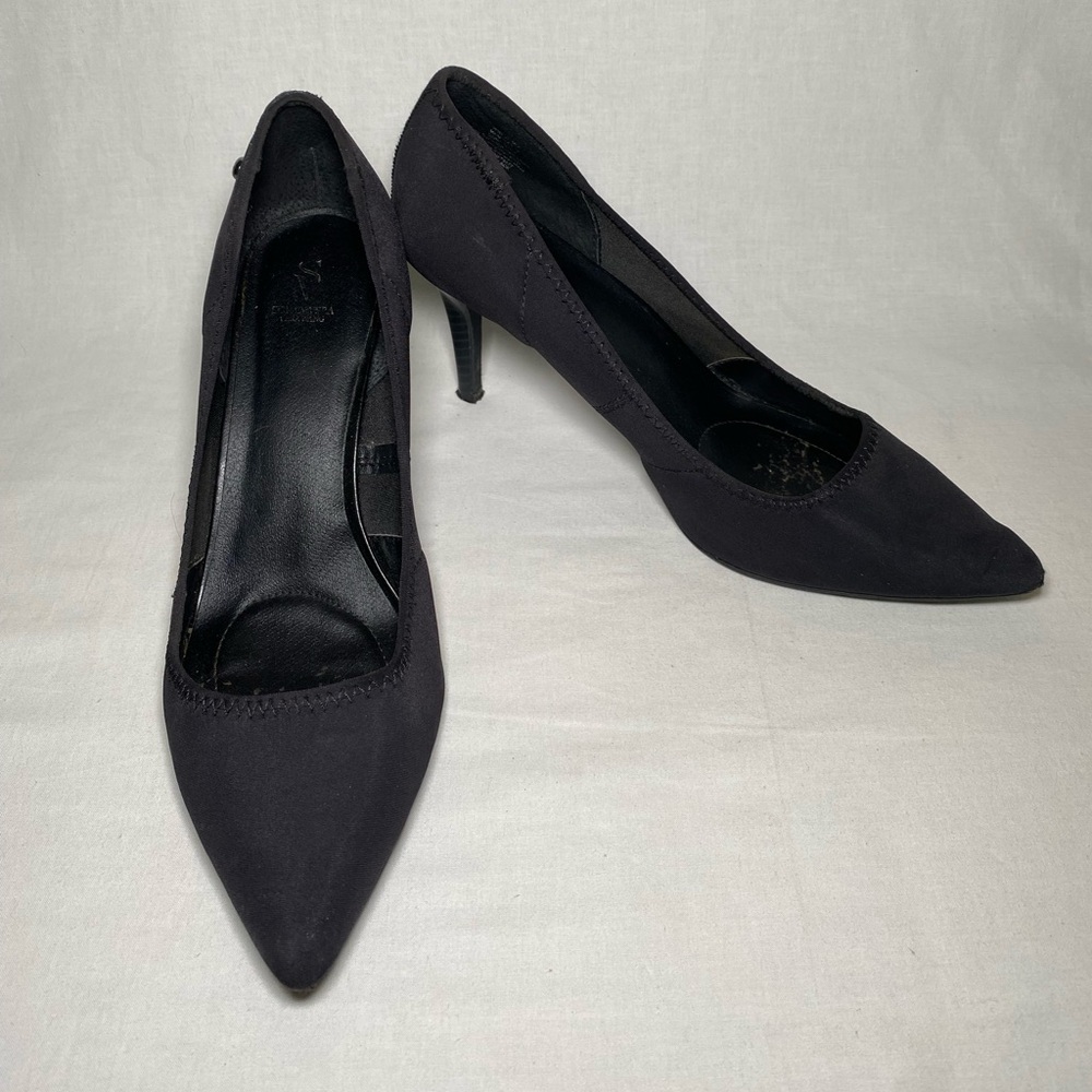 Simply Vera Vera Wang Stevie Women's High Heels Black US Size 10 M